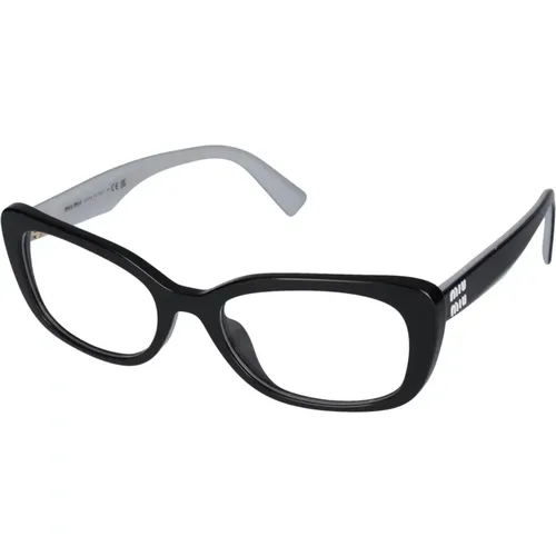 Stylische Brille , Damen, Größe: 55 MM - Miu Miu - Modalova