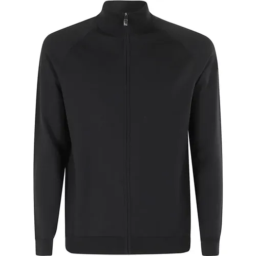 Baumwoll Full Zip Strickjacke , Herren, Größe: XL - RRD - Modalova