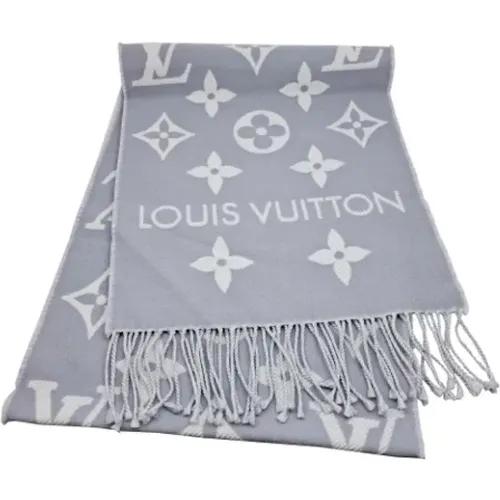 Pre-owned Scarves, female, , Size: ONE SIZE Pre-owned Wool scarves - Louis Vuitton Vintage - Modalova