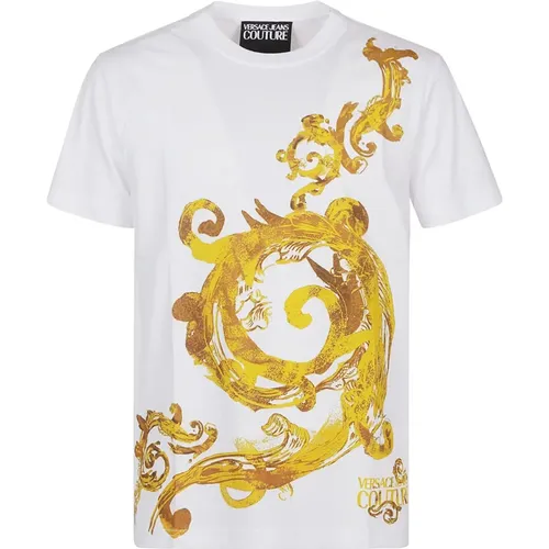 T-Shirts , Herren, Größe: XL - Versace Jeans Couture - Modalova