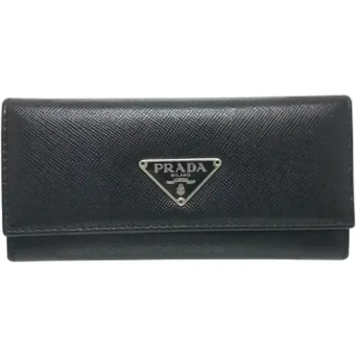 Pre-owned Canvas key-holders , female, Sizes: ONE SIZE - Prada Vintage - Modalova