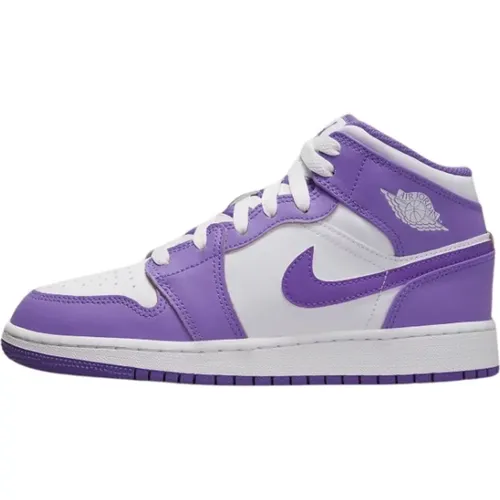 Iconic AJ1 Mid Sneakers , female, Sizes: 5 UK, 5 1/2 UK, 6 UK, 7 UK, 3 1/2 UK, 2 1/2 UK - Jordan - Modalova