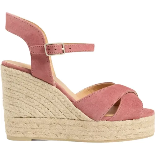 Espadrilles, female, , Size: 6 US Wedge Sandals - Castañer - Modalova