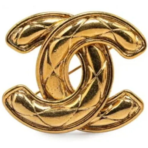 Pre-owned Metal chanel-jewelry , female, Sizes: ONE SIZE - Chanel Vintage - Modalova