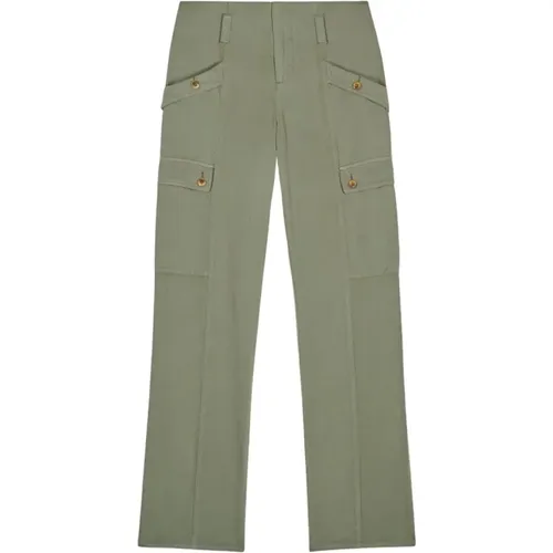 Cargo Style Low Rise Straight Leg Pants , female, Sizes: XL, L, S - BA&SH - Modalova