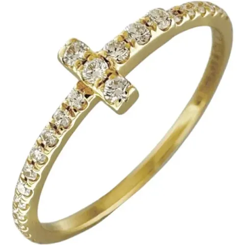 Pre-owned Jewellery, female, , Size: ONE SIZE Pre-owned Gold rings - Tiffany & Co. Pre-owned - Modalova