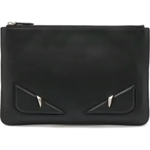 Pre-owned Clutches, female, , Size: ONE SIZE Pre-owned Leather fendi-bags - Fendi Vintage - Modalova