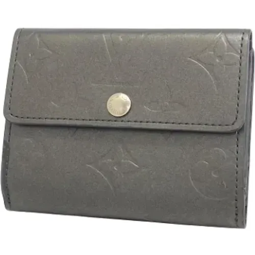 Pre-owned Leather wallets , female, Sizes: ONE SIZE - Louis Vuitton Vintage - Modalova