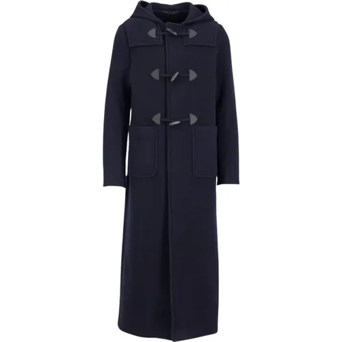 Parkas, male, , Size: M Wool Duffle Coat - Prada - Modalova