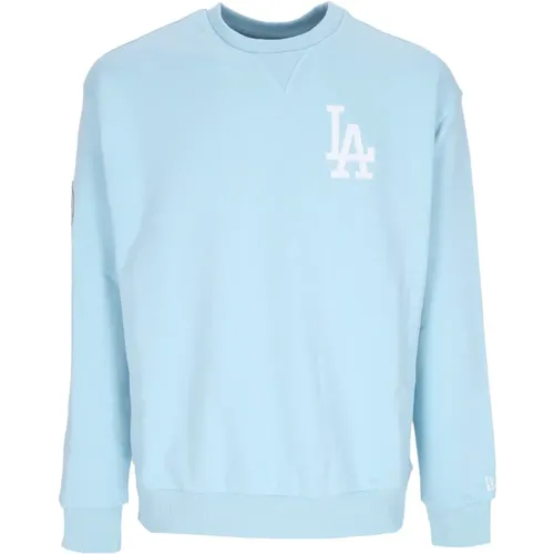 Dodgers Lightweight Crewneck Sweatshirt , male, Sizes: XL, M - new era - Modalova