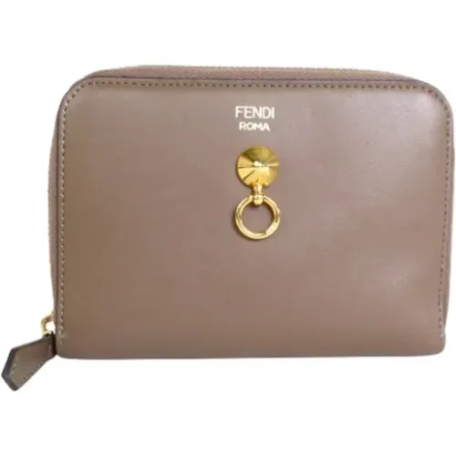 Pre-owned Wallets, female, , Size: ONE SIZE Pre-owned Leather wallets - Fendi Vintage - Modalova