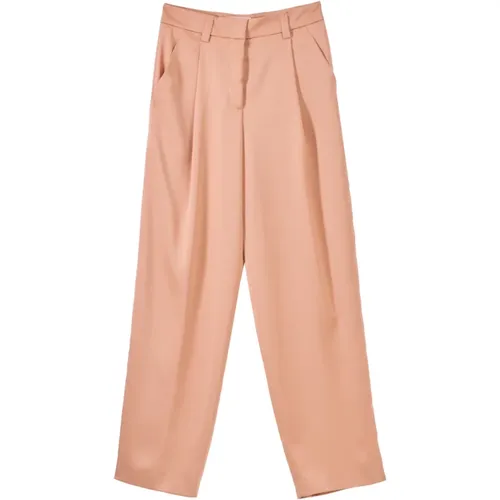 Wide Trousers, female, , Size: S Tailored Trousers - Genny - Modalova