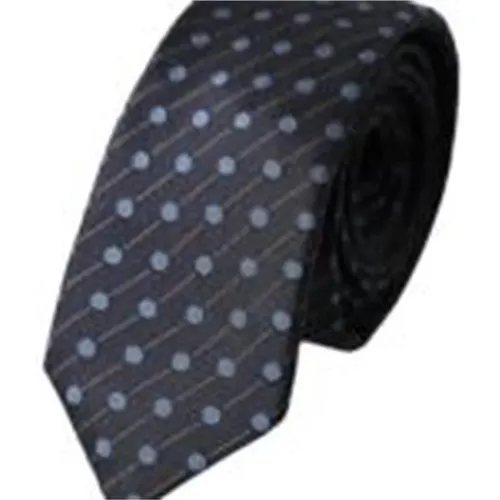 Ties, male, , Size: ONE SIZE Polka Dot Silk Men's Tie - Dolce & Gabbana - Modalova