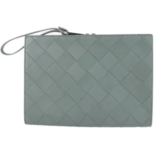 Pre-owned Clutches, female, , Size: ONE SIZE Pre-owned Leather clutches - Bottega Veneta Vintage - Modalova