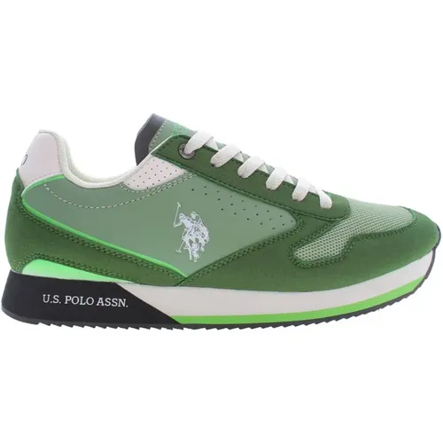 Iconic Logo Sneakers Sporty Design , male, Sizes: 8 UK - U.s. Polo Assn. - Modalova