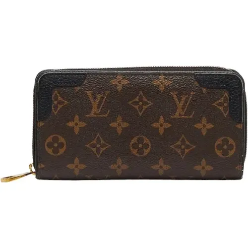 Pre-owned Wallets, male, , Size: ONE SIZE Pre-owned Canvas wallets - Louis Vuitton Vintage - Modalova