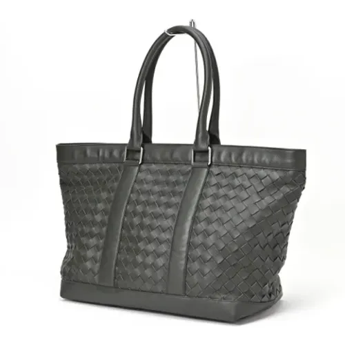 Pre-owned Tote Bags, female, , Size: ONE SIZE Pre-owned Leather totes - Bottega Veneta Vintage - Modalova