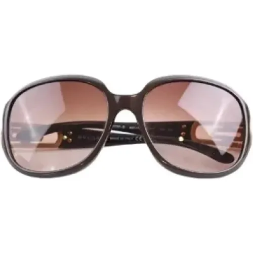 Pre-owned Accessories, female, , Size: ONE SIZE Pre-owned Plastic sunglasses - Bvlgari Vintage - Modalova