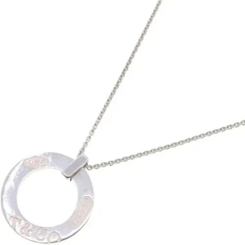 Pre-owned Jewellery, female, , Size: ONE SIZE Pre-owned Silver necklaces - Tiffany & Co. Pre-owned - Modalova