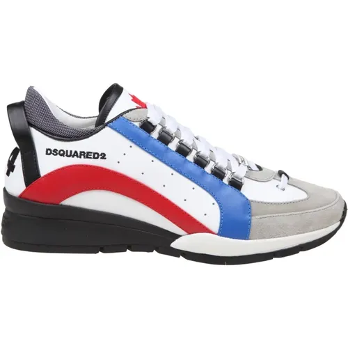 Legende Sneakers Leder Wildleder Italien , Herren, Größe: 40 EU - Dsquared2 - Modalova