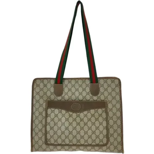 Pre-owned Shoulder Bags, female, , Size: ONE SIZE Pre-owned Canvas gucci-bags - Gucci Vintage - Modalova