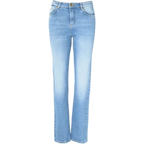 Roxanne Denim Jeans in Hellblau , Damen, Größe: W27 - pinko - Modalova