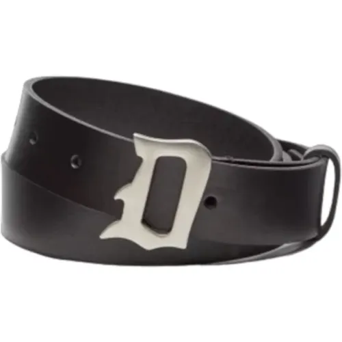 Belt with 3cm Width , male, Sizes: 100 CM - Dondup - Modalova