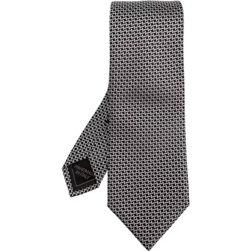 Ties, male, , Size: ONE SIZE Silk tie - Brioni - Modalova