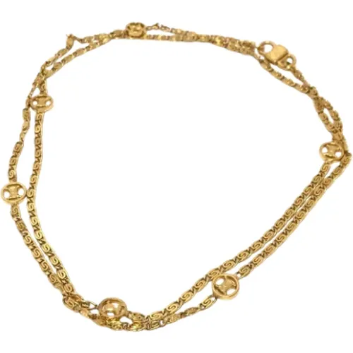 Pre-owned Jewellery, female, , Size: ONE SIZE Pre-owned Metal necklaces - Celine Vintage - Modalova