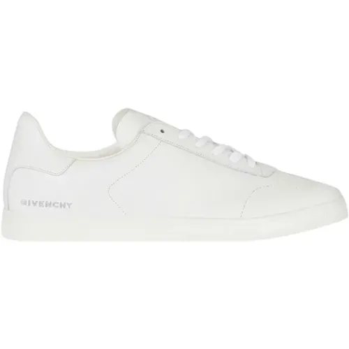 Leder Sneakers - Weiß Givenchy - Givenchy - Modalova