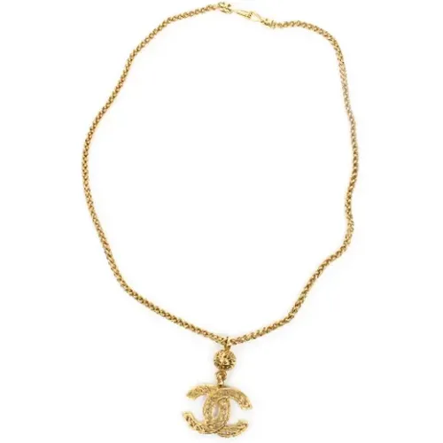 Pre-owned Jewellery, female, , Size: ONE SIZE Pre-owned Metal necklaces - Chanel Vintage - Modalova