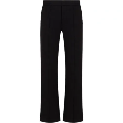 Schwarze Hose mit Haken und Reißverschluss , Herren, Größe: L - Emporio Armani - Modalova