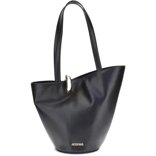 Shoulder Bags, female, , Size: ONE SIZE Medium Bambola Bucket Bag - Jacquemus - Modalova