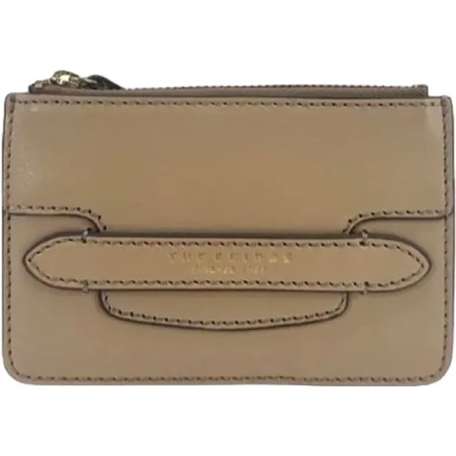 Elegant Wallet with Zipper Closure , female, Sizes: ONE SIZE - The Bridge - Modalova