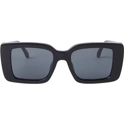 Sunglasses, unisex, , Size: 52 MM Dorris Stylish Urban Sweatshirt - Palm Angels - Modalova