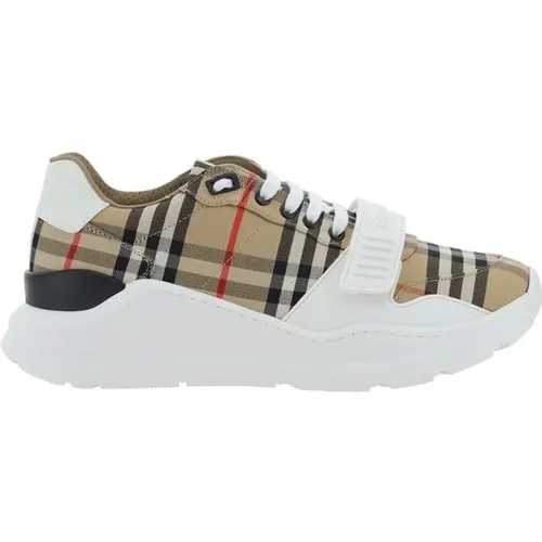 Sneakers, male, , Size: 8 US New Regis Sneakers, Lace-Up Front - Burberry - Modalova