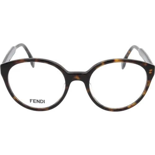 Elegante Brille für einen Luxuriösen Look - Fendi - Modalova