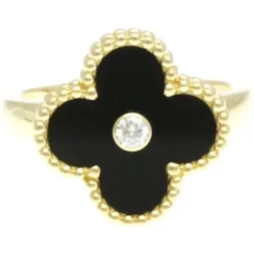 Pre-owned Jewellery, female, , Size: ONE SIZE Pre-owned Gold rings - Van Cleef & Arpels Pre-owned - Modalova