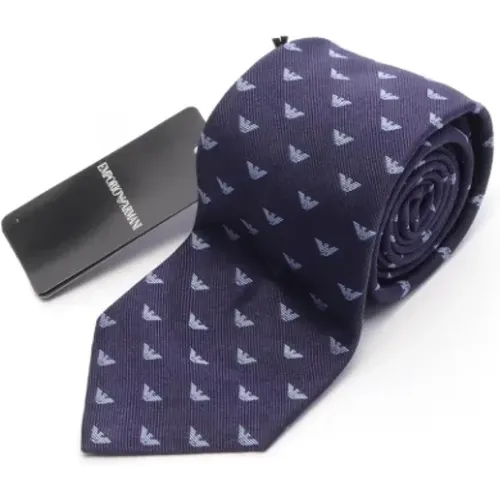 Pre-owned Accessories, male, , Size: ONE SIZE Pre-owned Silk home-office - Armani Pre-owned - Modalova