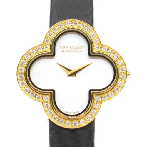 Pre-owned Yellow Gold watches , female, Sizes: ONE SIZE - Van Cleef & Arpels Pre-owned - Modalova