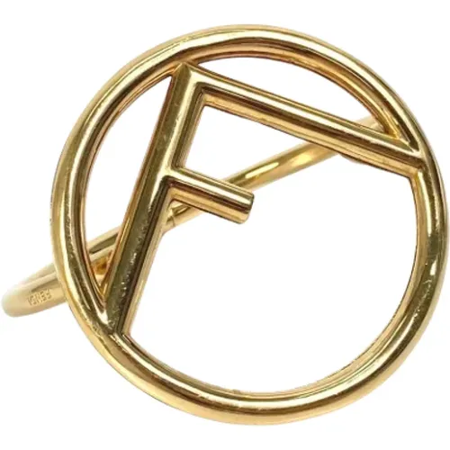 Pre-owned Jewellery, female, , Size: ONE SIZE Pre-owned Metal bracelets - Fendi Vintage - Modalova