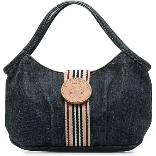 Pre-owned Denim handbags , female, Sizes: ONE SIZE - Burberry Vintage - Modalova