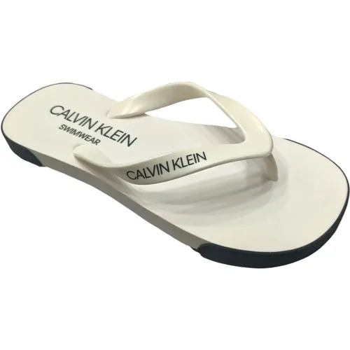 Summer Step-In Flip Flops , male, Sizes: 9 UK, 5 UK - Calvin Klein - Modalova