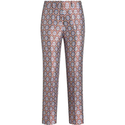 Floral Jacquard Trousers , female, Sizes: S - ETRO - Modalova