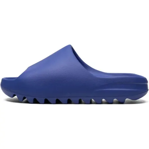 Sliders, male, , Size: 11 1/2 US Yeezy Slide Azure - Adidas - Modalova