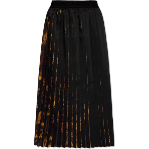 Pleated skirt , female, Sizes: S, M, XS - Versace Jeans Couture - Modalova