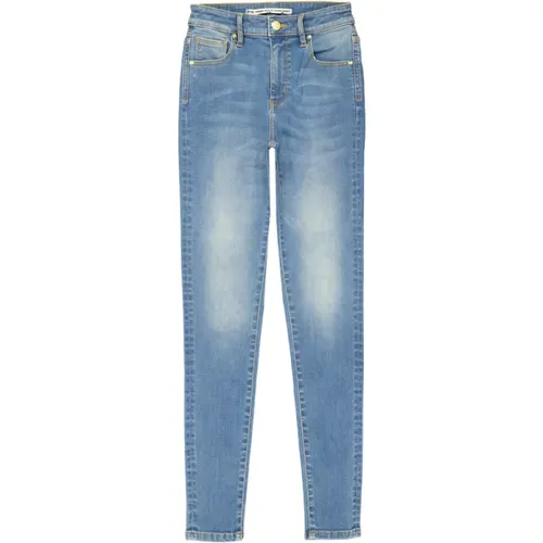High Waist Super Skinny Jeans aus weichem Stretch-Denim - Raizzed - Modalova