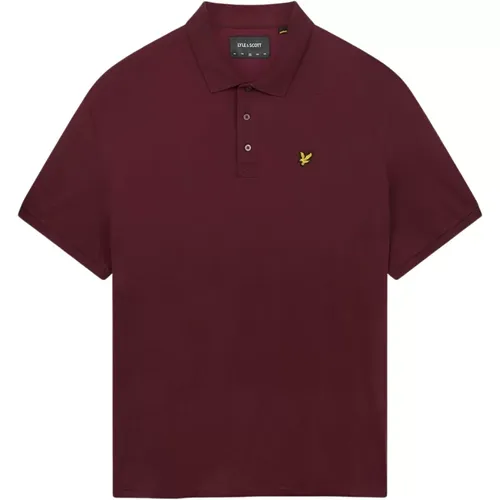 Organisches Poloshirt Klassischer Stil , Herren, Größe: XL - Lyle & Scott - Modalova