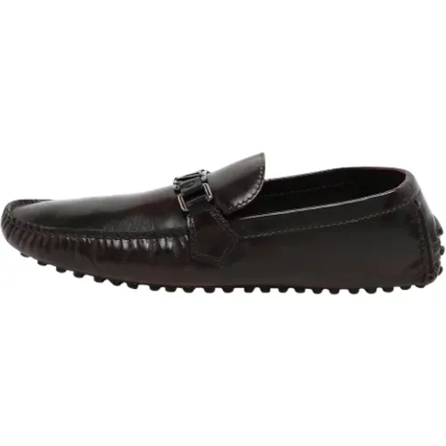 Pre-owned Flats, male, , Size: 11 US Pre-owned Leather flats - Louis Vuitton Vintage - Modalova