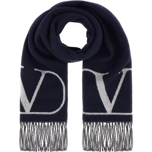 Winter Scarves, male, , Size: ONE SIZE Stylish Scarves & Shawls Collection - Valentino Garavani - Modalova